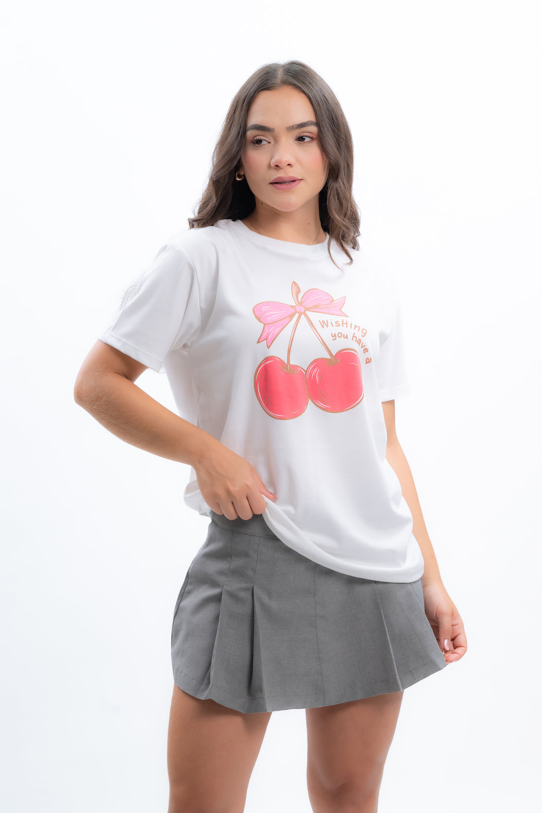 Cherry Oversize Tee