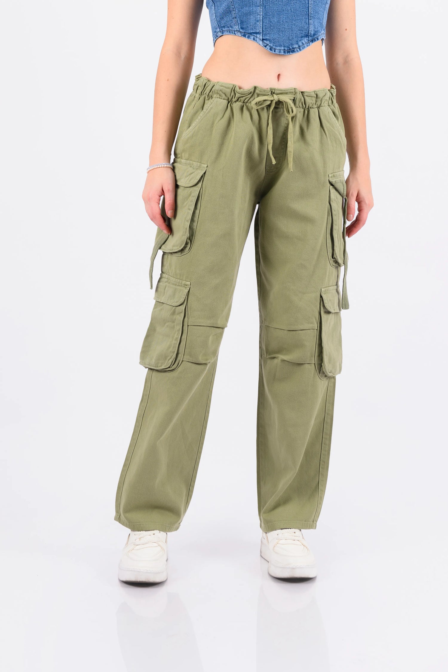 Pantalones cargo mujer gamarra hot sale